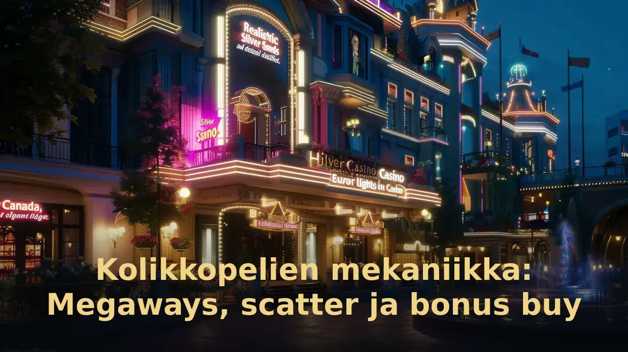 Kolikkopelien mekaniikka: Megaways, scatter ja bonus buy